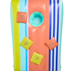 Inflatable Cornhole Bean Bag Toss Game - Durable Indoor and Outdoor Fun