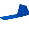 Inflatable Triangle Cushion PVC Flocking Chaise Lounger Outdoor Mat