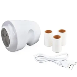 2-in-1 Rechargeable Fabric Shaver or Set of 3 Refills