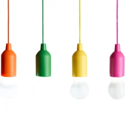 Insta-Bright Set of 4 Pull Lights - Energy-Efficient LEDs