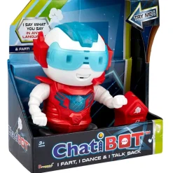 Interactive Chati-Bot with Remote Control - Robot Talks, Dances, and Farts