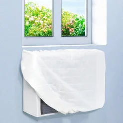 Interior Window Air Conditioner Cover-Stop Drafts and Reduce Heating Costs