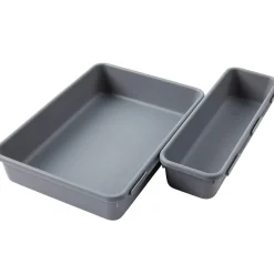 Interlocking Desk Drawer Organizer Tray Dividers 8 Piece