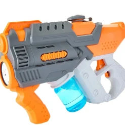 2-In-1 Water and Bubble Gun - Powerful Water Blaster and Bubble Maker