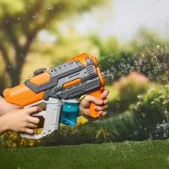 2-In-1 Water and Bubble Gun - Powerful Water Blaster and Bubble Maker