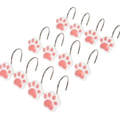 I Woof You Shower Curtain Hooks, Set of 12