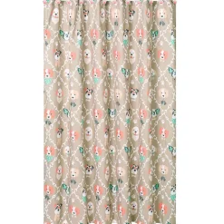 I Woof You Shower Curtain with Buttonholes