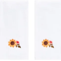 Jacobean Sunflower Shower Curtain, Bath Rug, Hand Towels, or Hooks