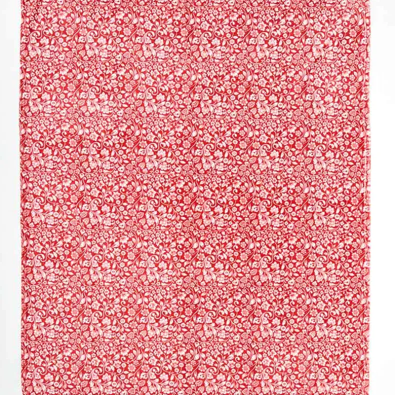 Jacobean Sunflower 50" x 60" Fleece Plush Throw
