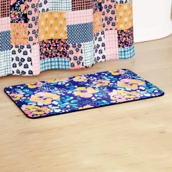 Jolene Patchwork Memory Foam Bath Rug