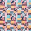 Jolene Patchwork Shower Curtain
