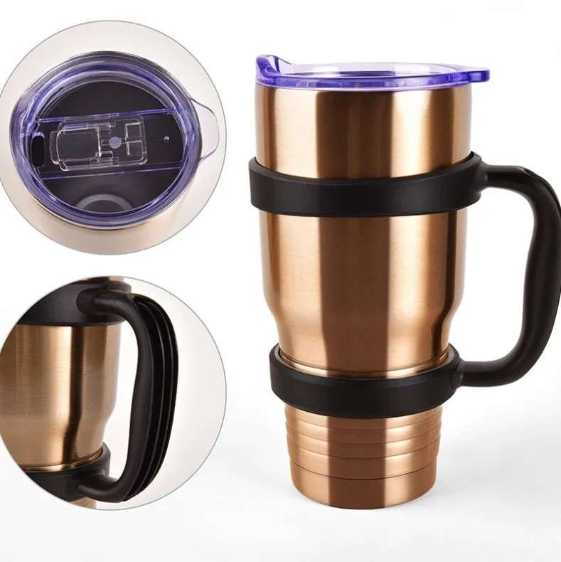 Jumbo Insulated Stainless Steel Tumbler Copper 30oz