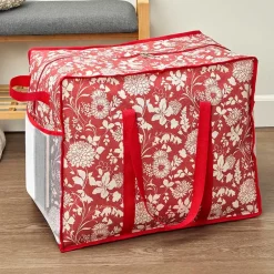 Jumbo Printed Storage Bag With Handles