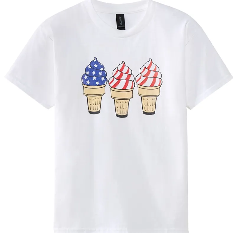 Kids Americana Short Sleeve Graphic T-Shirt
