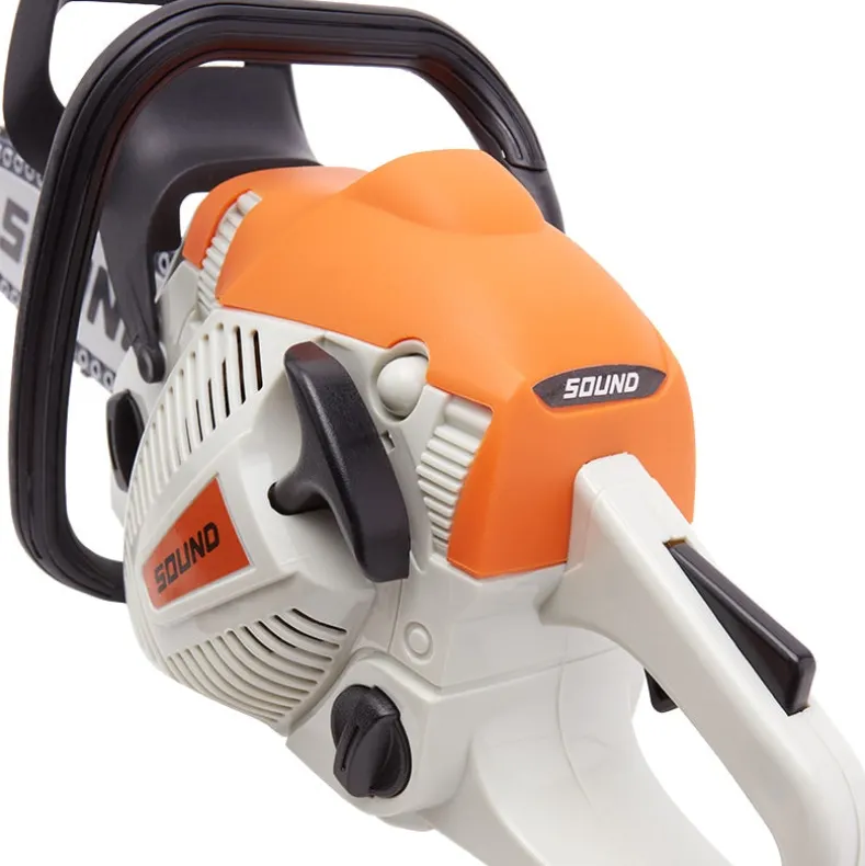 Kids' Chainsaw Toy - Realistic Sounds, Moving Chain, and Safety Goggles