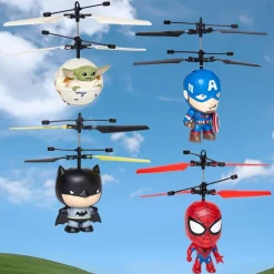 Kids Character Licensed Rechargeable Flying Figure With Remote