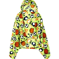 Kids' Hooded Fleece Throw