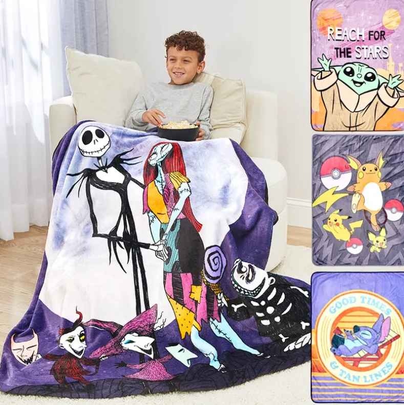 Kids Licensed Character Silk Touch Throw 46" x 60" Explorer