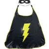 Kids' Superhero Costume Cape and Mask Set