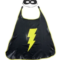 Kids' Superhero Costume Cape and Mask Set