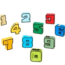 Kids' Transforming Numbers Bots - Numbers to Vehicles and Back