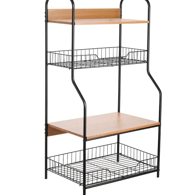 Kitchen Hutch Storage Rack - 4-Tier - 40"H