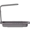 Kitchen Sink Expandable Drain Rack with Towel Holder