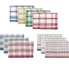 Kitchen Towels Assorted Colors and Patterns Set of 10