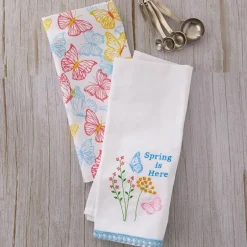 Kitchen Towels Spring Garden Set of 2