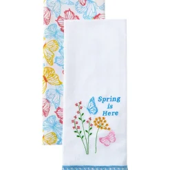 Kitchen Towels Spring Garden Set of 2
