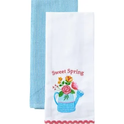 Kitchen Towels Spring Garden Set of 2