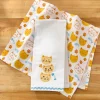 Kitchen Towels Summertime Cat Set of 2