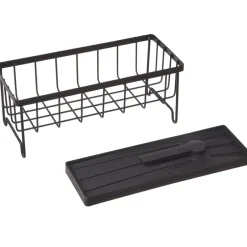 Kitchen Utensil Drying Rack with Drain Tray