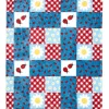 Ladybug Fleece Plush Throw 50" x 60"