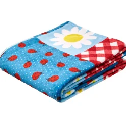 Ladybug Fleece Plush Throw 50