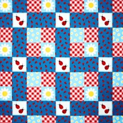 Ladybug Shower Curtain, Bath Rug, Hand Towels, Valance, or Hooks