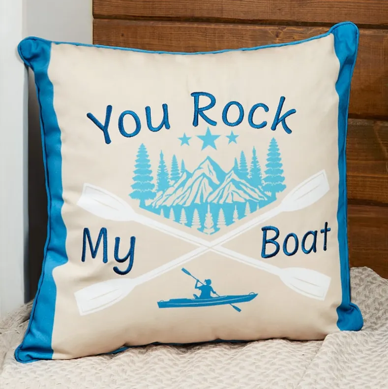 Lake House Accent Pillow