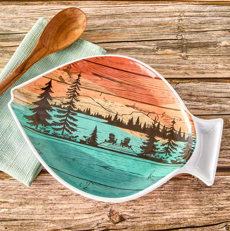 Lake Life Dinnerware Set or Serving Platter