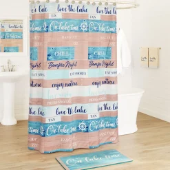 Lake Time Memory Foam Bath Rug