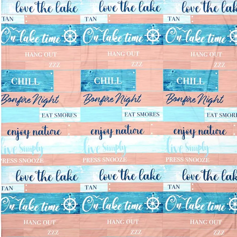 Lake Time Shower Curtain