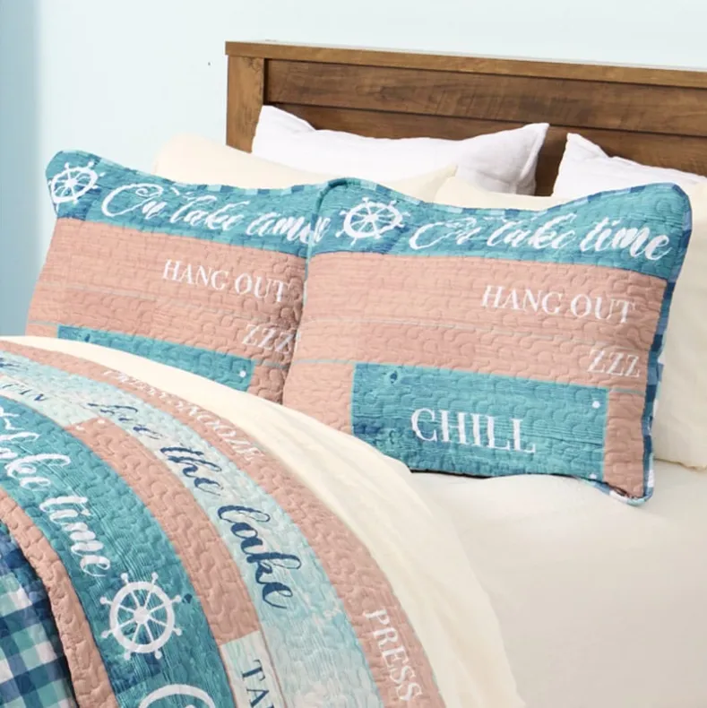 Lake Time Standard Quilt Sham