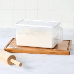 Large Food Storage Container with Lid and Handle