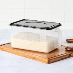 Large Food Storage Container with Lid and Handle