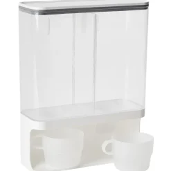 Laundry Dual Detergent Dispenser or Sliding Laundry Pod Storage Container