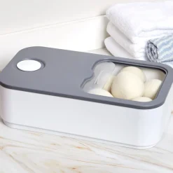 Laundry Dual Detergent Dispenser or Sliding Laundry Pod Storage Container