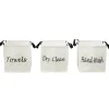 Laundry Storage Baskets for Clothes - Set of 3