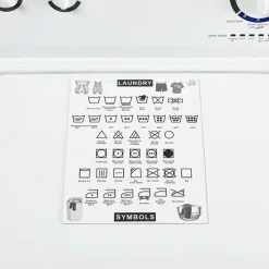 Laundry Symbols Magnet Guide