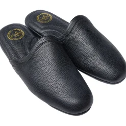 L B Evans Men's Slippers Black SC3 Aristocrat