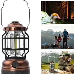 LED Camping Lantern Battery Powered Portable Light
