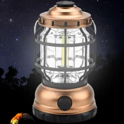 LED Camping Lantern Battery Powered Portable Light